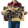 Home Decoration Poster One Piece Stickers DIY Room bar Cafe decoration Gift Printing art mural kraft 1 - One Piece UK Store