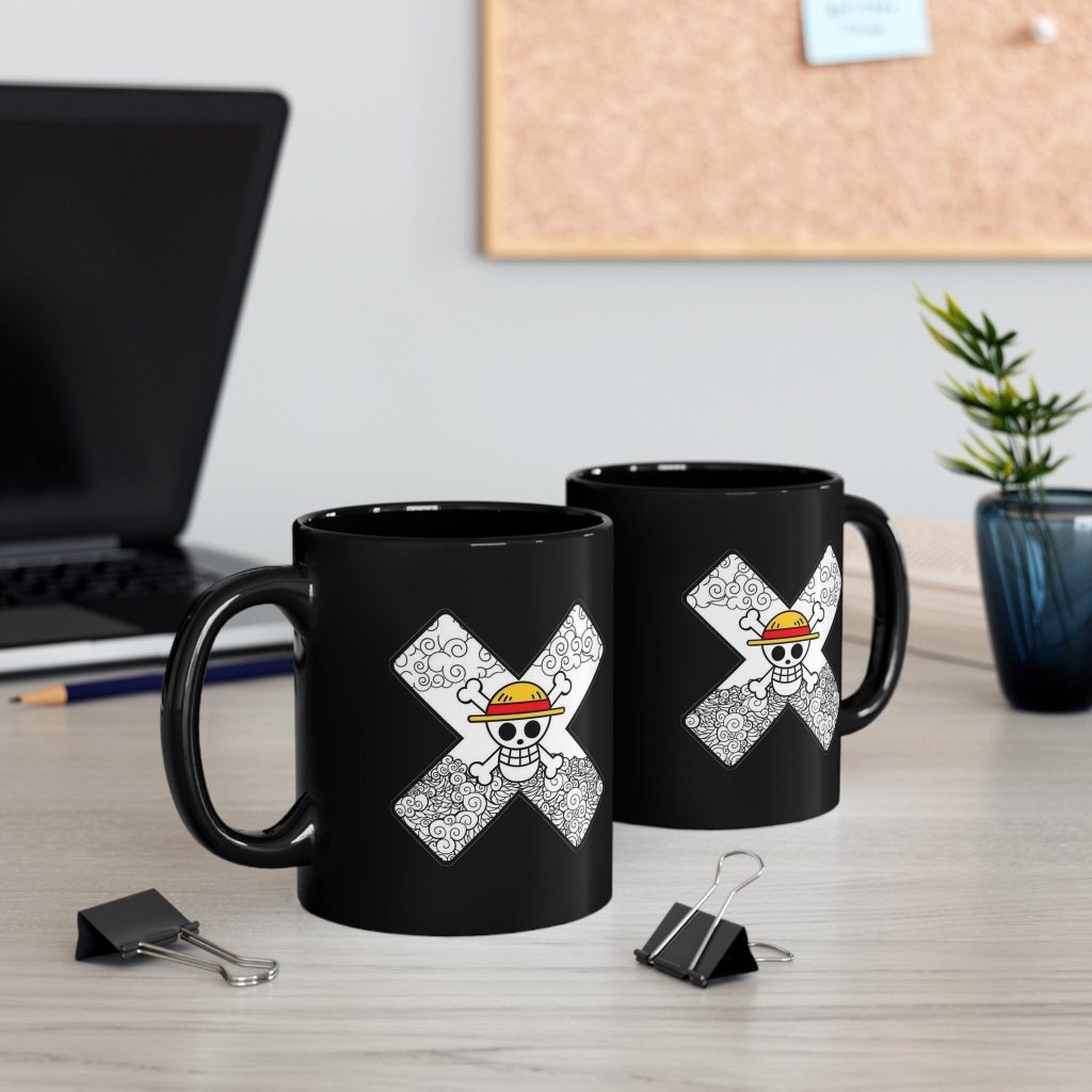 One Piece Logo Black Mug - Image 2